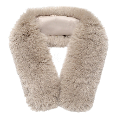 1Pc Artificial Fox Wool Collar for Women DIY-PH0035-54B-1