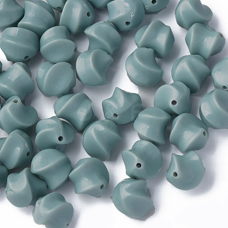 Opaque Acrylic Beads MACR-S373-139-A05-1