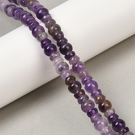 Natural Amethyst Beads Strands G-P595-B05-01-1