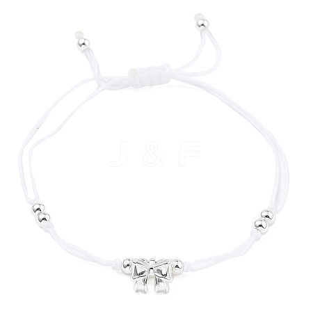 Nylon Thread Braided Bead Bracelets BJEW-JB11212-01-1