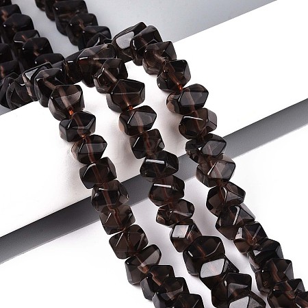 Natural Ice Obsidian Beads Strands G-N327-05-31-1