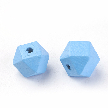 Dyed Natural Wooden Beads WOOD-S037-109C-20mm-1