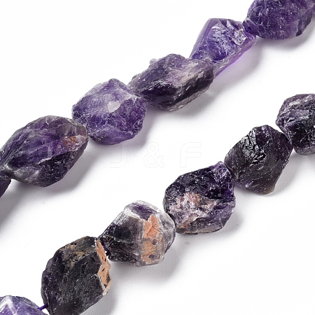 Natural Amethyst Beads Strands G-I283-E04-1