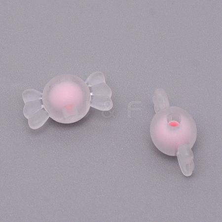Transparent Clear Acrylic Beads FACR-CJC0002-01C-1