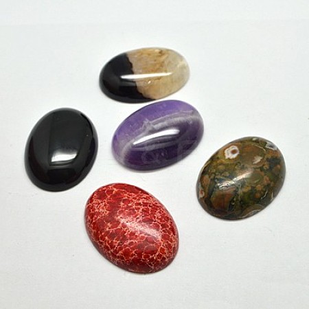 Gemstone Cabochons G-G529-18x25mm-M1-1