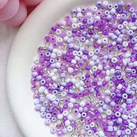 Mixed Style Glass Seed Beads PW-WG6375C-08-1