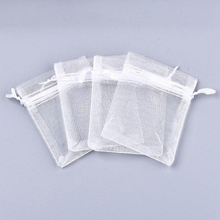 Organza Gift Bags with Drawstring OP-R016-7x9cm-04-1