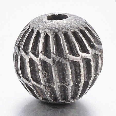 316 Surgical Stainless Steel Beads STAS-F160-11B-1