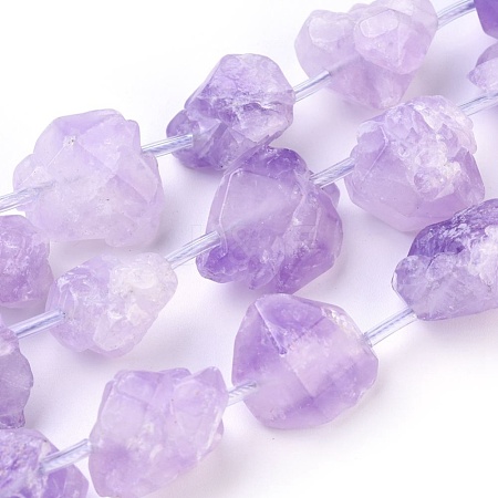 Natural Amethyst Beads Strands G-I250-03D-1