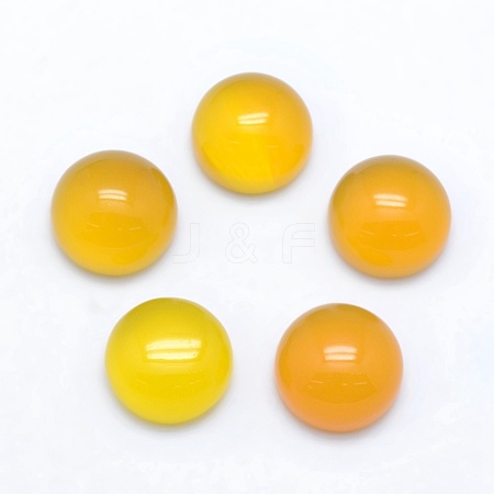 Natural Agate Cabochons G-E492-H-08-1