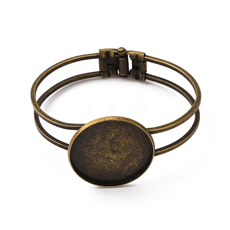 Brass Bangle Making X-MAK-Q011-73AB-30mm-1