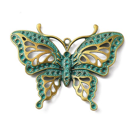Tibetan Style Alloy Pendants LS-FIND-WH0034-41ABG-1