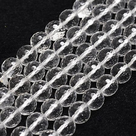 Natural Quartz Crystal Beads Strands G-D840-11-6mm-1