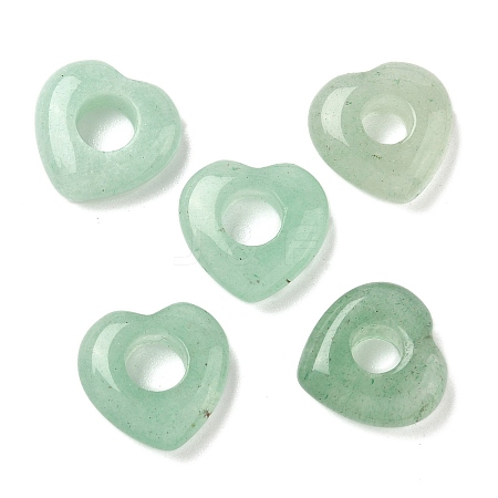 Natural Green Aventurine European Beads G-C252-01K-1