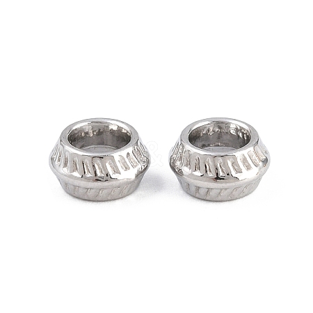 304 Stainless Steel Beads STAS-D394-02G-P-1
