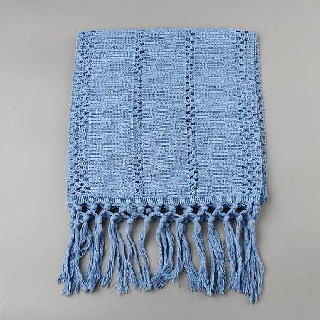 Cotton and Linen Table Runner for Dining Table AJEW-WH20059-34B-01-1