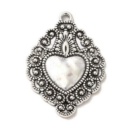 Tibetan Style Alloy Pendants X-PALLOY-M217-01I-AS-1