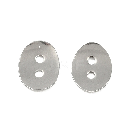 Non-Tarnish 201 Stainless Steel Connector Charms STAS-C108-40P-1