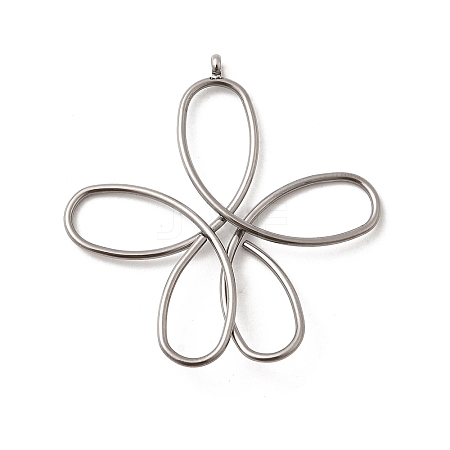 Non-Tarnish 304 Stainless Steel Pendants STAS-C085-02P-1
