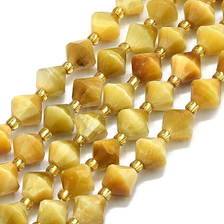 Natural Tiger Eye Beads Strands G-I376-B17-01-1