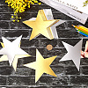 48Pcs 2 Colors Paper Glitter Star Wall Decoration AJEW-SP0001-16B-3