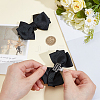 Polyester Shoe Buckle Clips FIND-WH0148-708-3