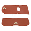 2Pcs 2 Style Alloy Twist Hasp FIND-WR0001-50A-1