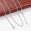 316 Surgical Stainless Steel Cable Chain Necklaces X-NJEW-JN01047-03-2