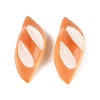 Opaque Resin Imitation Food Cabochons CRES-Q222-06A-1
