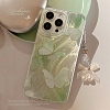 Summer Green Butterfly TPU Plastic Mobile Phone Cover PW-WG901B1-08-3