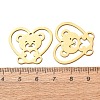 201 Stainless Steel Pendants SA-CBA49C1-01G-3