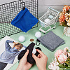 3Pcs 3 Colors Polyester Fibre Golf Wipe Towel AJEW-OC0005-36A-3