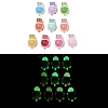 Luminous Opaque Resin Decoden Cabochons RESI-Q230-06-1