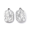 Non-Tarnish 304 Stainless Steel Pendants STAS-P324-27P-1