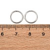 Tarnish Resistant 304 Stainless Steel Open Jump Rings Jump Rings LS-STAS-N015-04-10x1mm-4