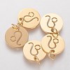 Ion Plating(IP) 304 Stainless Steel Pendants A-STAS-Q201-T445-5G-1
