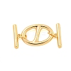 Brass Toggle Clasps KK-A223-03G-1