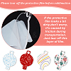 Transparent Acrylic Big Pendants DIY-WH0430-720A-4