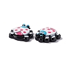 Opaque Resin Cabochons LS-RESI-C027-01A-3