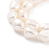 Natural Cultured Freshwater Pearl Beads Strands PEAR-P062-28I-4