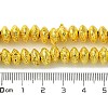 Electroplated Natural Lava Rock Beads Strands G-I360-P01-01-4