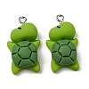 Opaque Resin Cartoon Pendants CRES-B015-02-1