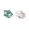 Electroplate Glass Charms GLAA-H104-A06-3