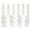 Craftdady 72pcs 6 Sets 6 Style Alloy Pendants FIND-CD0001-10-15