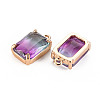 Gradient Color Glass Pendants GLAA-S193-008-A08-3