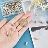 80Pcs 4 Style Brass Beads KK-AR0002-52-3