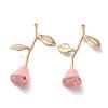 Brass Enamel Pendants KK-S345-171-3