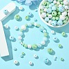 250G UV Plating Rainbow Iridescent Opaque Acrylic Beads PACR-CJ0001-38D-6