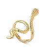 304 Stainless Steel Open Cuff Rings for Women RJEW-Z103-01G-02-2