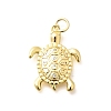Brass Micro Pave Cubic Zirconia Pendants LS-KK-Q040-02F-G-1
